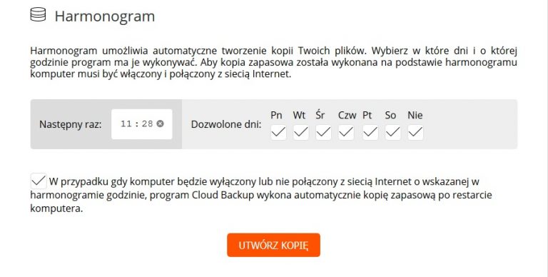 Cloud Backup nazwa.pl