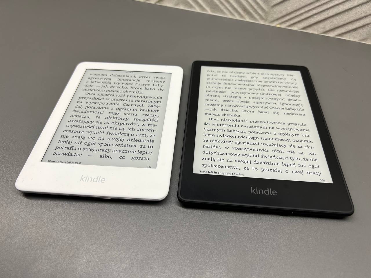 Czy warto zamienić Kindle na Kindle Paperwhite?