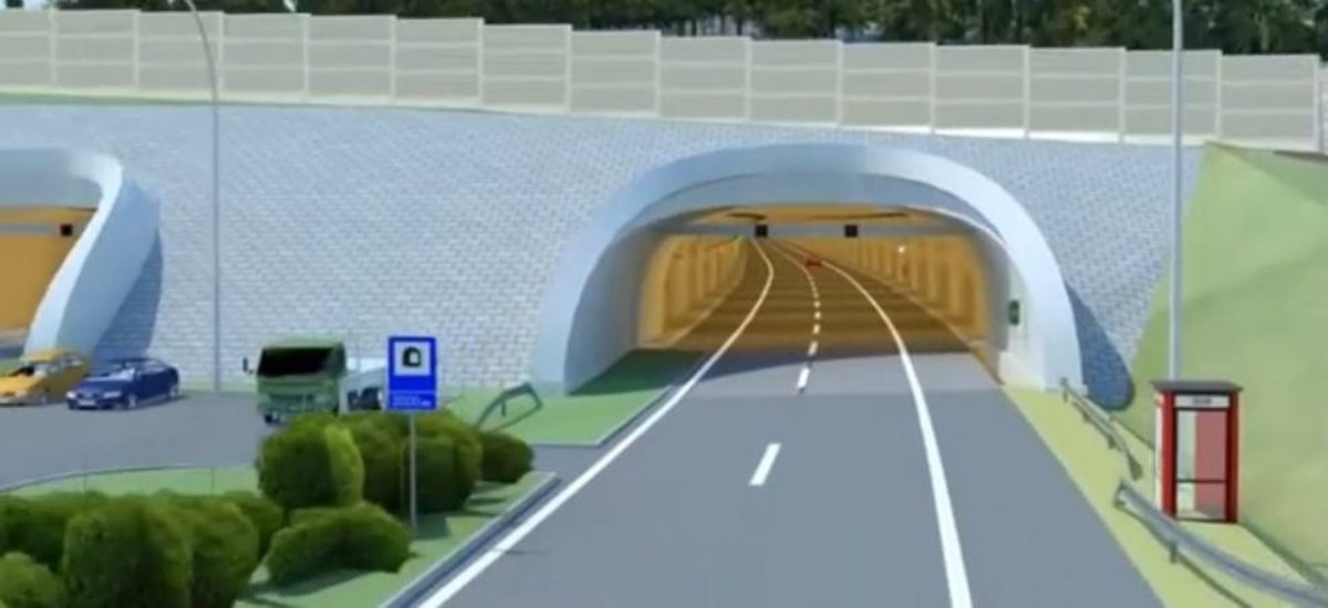 NajdÅ‚uÅ¼szy tunel w Polsce. Na zakopiance drogowcy przebili dzisiaj 4-km