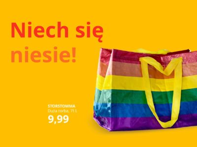Ikea wraca z tęczowymi torbami. Polska prawica zapałała świętym oburzeniem