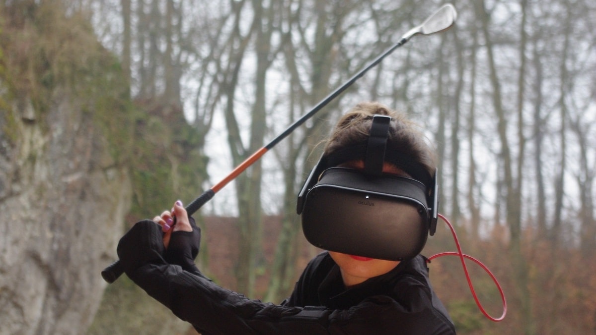 Polskie startupy. Za pomocą gogli VR i haptyki chcą wychować drugiego Tigera Woodsa