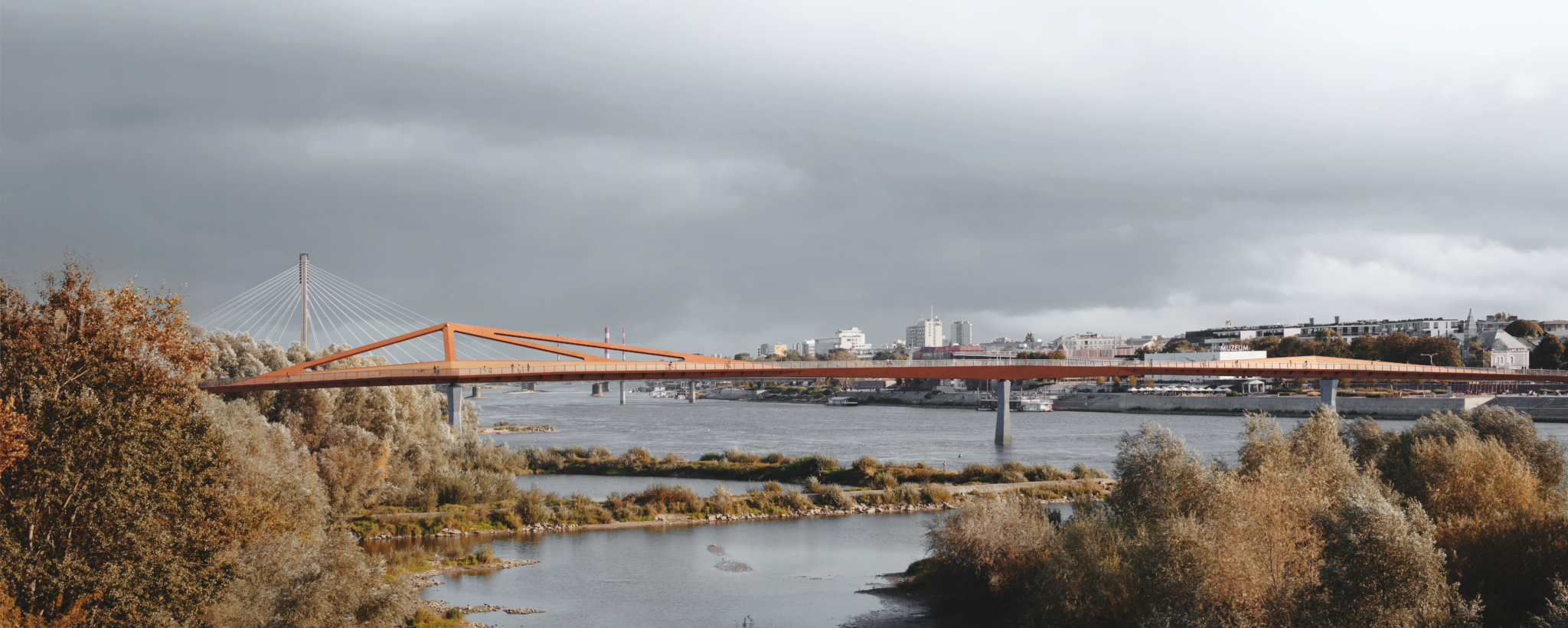 Takiego mostu w Warszawie jeszcze nie było. Przebije nawet słynny Millennium Bridge w Londynie