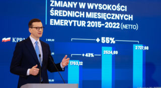 Waloryzacja emerytur. Triumfalny powrót 14. emerytury i 7 proc. podwyżki