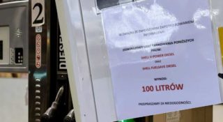 5 z przodu za paliwa. Będzie limit tankowania? 