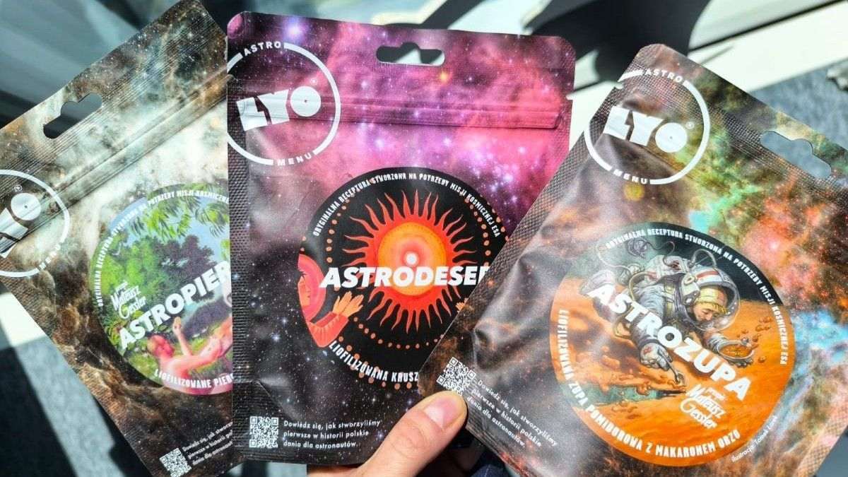 Kosmiczne jedzenie w Żabce. Sieć wprowadza dania dla astronautów