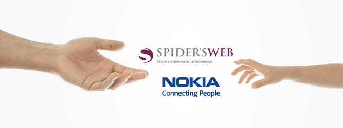 Nokia partnerem serwisu Spider’s Web