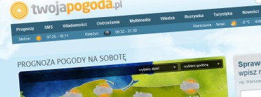 Myślę, że przykujemy uwagę internautów czymś, czego jeszcze nie widzieli – Łukasz Mielczarek, TwojaPogoda.pl