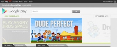Google dodał Play do paska nawigacyjnego. Niby niewiele, lecz…