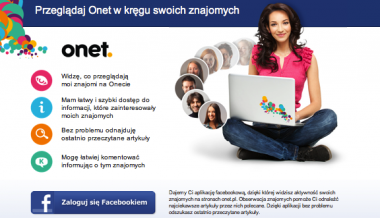 Jutro Onet zintegruje się z Facebookiem na niespotykaną skalę