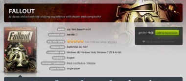 Fallout za darmo na GOG – bierz jak dają! To tyle o Falloucie, pogadajmy o GOGu…