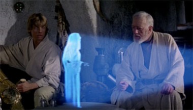 Leia Display System to polski hologram przypominający ten z Gwiezdnych Wojen