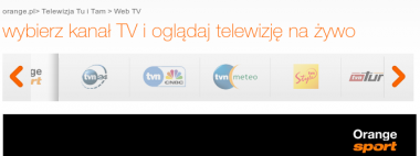 Orange będzie Tu i Tam, czyli kolejna oferta telewizji mobilnej