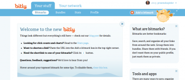 Całkiem nowe Bitly – świetny serwis do agregacji treści nie tylko dla wydawców!