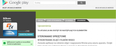 Czy aplikacja Bilkom nadużywa uprawnień i ingeruje w prywatne dane użytkowników?