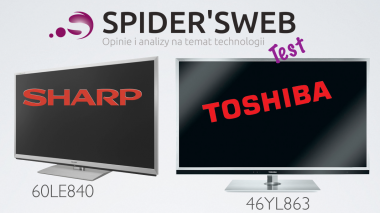 Test Toshiba YL863 oraz Sharp LE840 świetnych telewizorów z japonii
