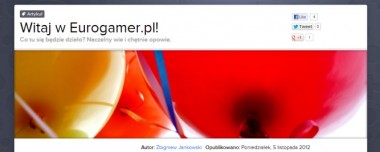 Polski Eurogamer wystartował z bardzo mocną redakcją!