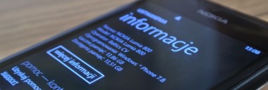 Zainstalowałam Windows Phone 7.8 na Nokii Lumii 800. Czuję niedosyt