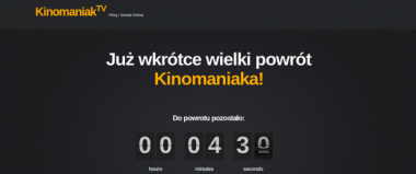 Wiadomość z ostatniej chwili: Kinomaniak.tv wrócił!