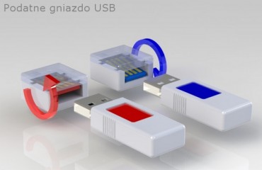 Polak wymyślił gniazdo USB, do którego zawsze włożysz pendrive’a w dobry sposób