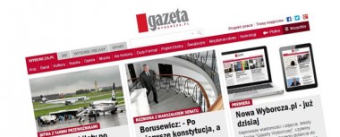 Jest nowa wersja strony Wyborcza.pl – mniej krzykliwa i bardziej nowoczesna
