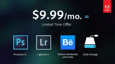 Adobe Creative Cloud ma specjalną ofertę dla fotografów