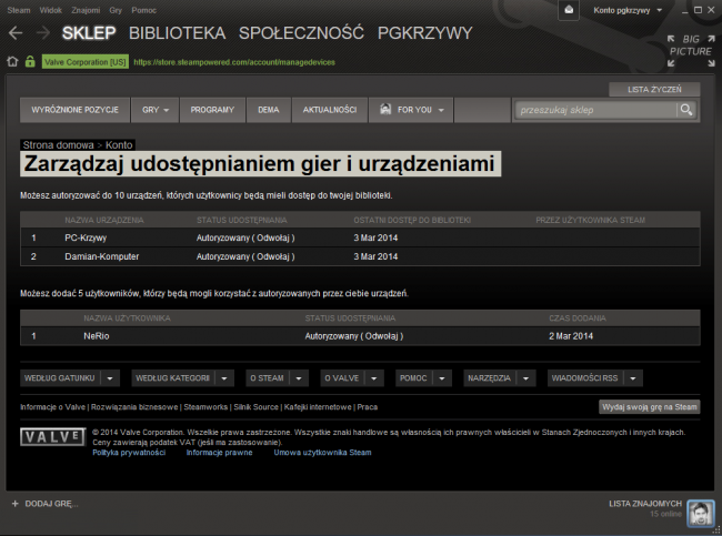 steam family sharing steam family sharing