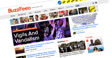 BuzzFeed wchodzi do poważnego świata biznesu medialnego. W Polsce na swój BuzzFeed jeszcze poczekamy