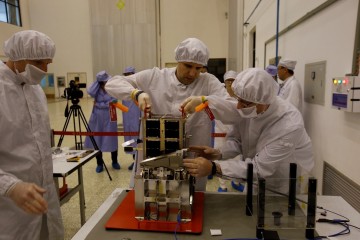 Polski satelita naukowy Heweliusz już nadaje z orbity