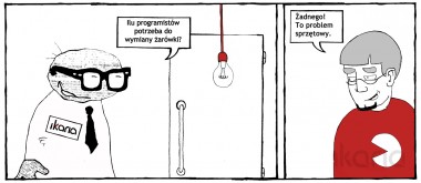 Komiks dnia #2 – nie bójmy się śmiać z informatyków i osób mieszkających w internecie