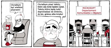 Komiks dnia #8: być pisarzem…