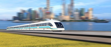 Co tam Pendolino, ten pociąg jeździ z prędkością 500 km/h bez użycia kół