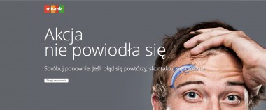 Nie, to nie tylko u Ciebie – mBank ma poważne problemy