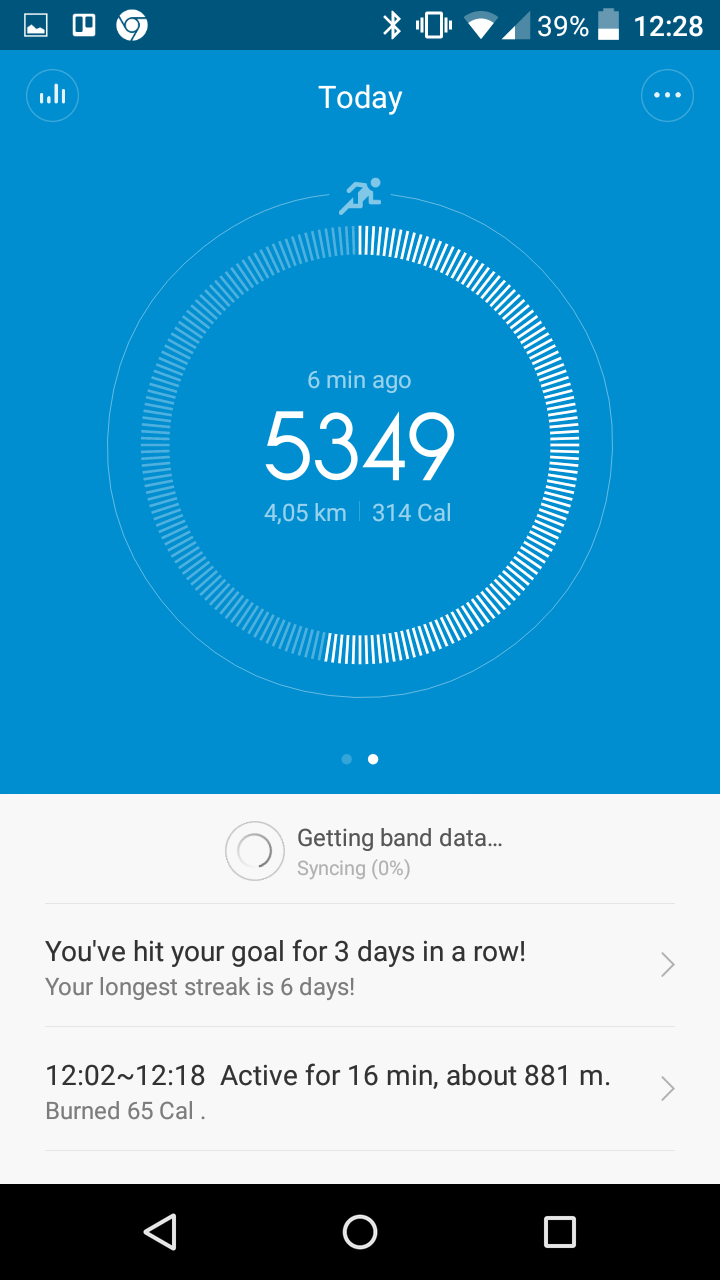 google fit xiaomi mi band 6