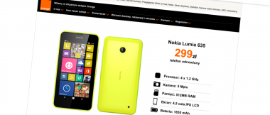 Telefony z Orange kupisz także na Allegro.