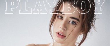 Oto okładka Playboya, w którym wszystkie panie będą ubrane
