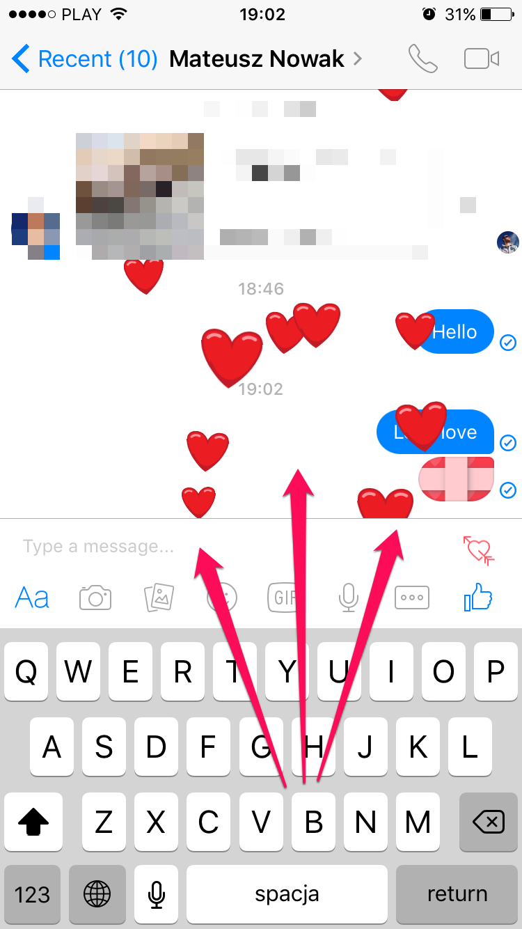 settings on facebook messenger