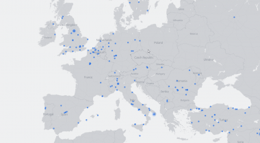 Zobacz mapę ze wszystkimi transmisjami na żywo na Facebooku