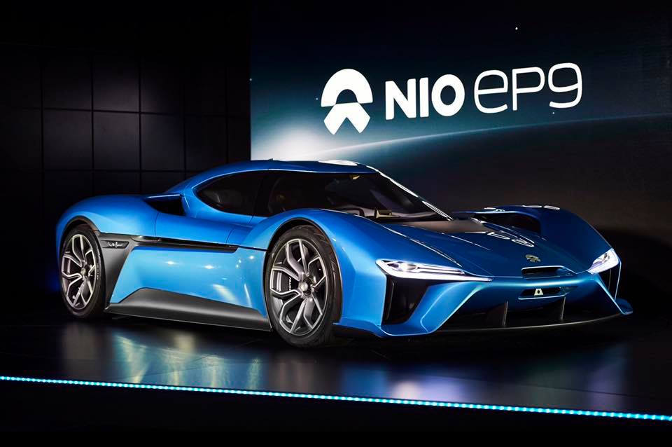 Oto NIO EP9 najszybszy elektryczny samochód na świecie