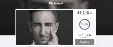 Łukasz Jakóbiak uzbierał 40 tys. zł dla anonimowej kobiety