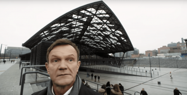 "Łódź, kurwa" - Cezary Pazura wrócił do Łodzi i znowu przeklina