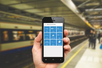 Skycash bilety na pociąg w smartfonie