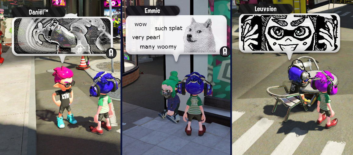 Splatoon 2 - niesamowite rysunki graczy na Nintendo Switch