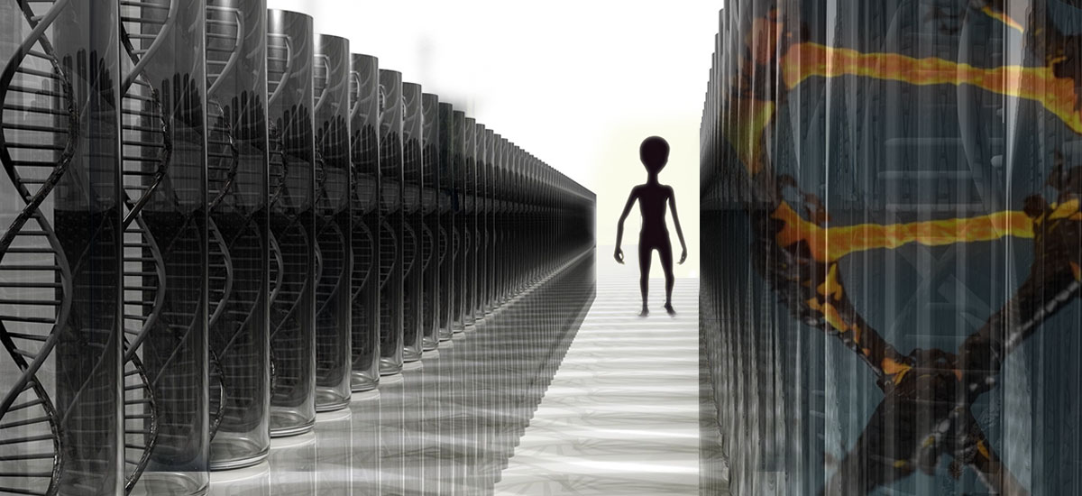 ludzkie dna inteligentny projekt obcych