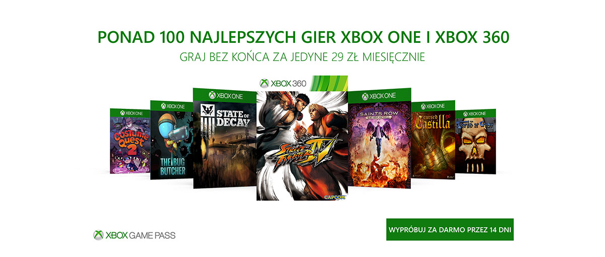 Xbox Game Pass nowe gry