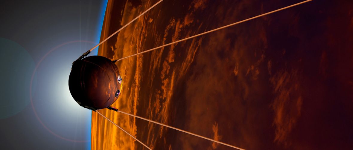 Sztuczny Satelita Ziemi Krążył Z Prędkością 60 lat temu na orbitę poleciał Sputnik 1 - pierwszy sztuczny satelita Ziemi