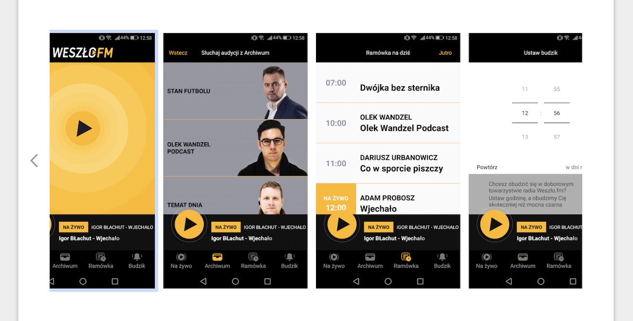 weszło fm aplikacja