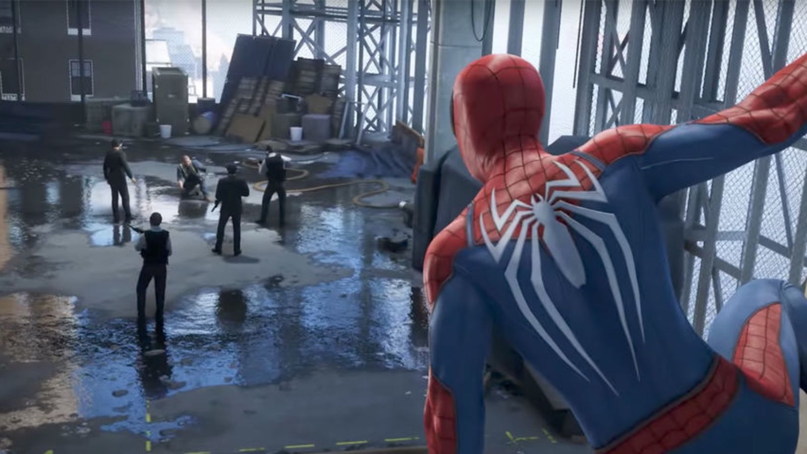Downgrade Spider-Mana jest mierzony w kałużach. Fani analizują grafikę