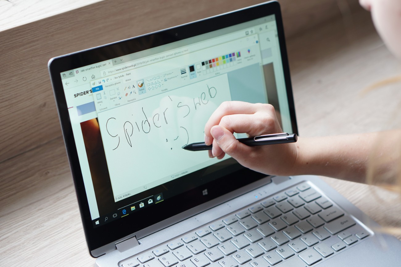Kiano Elegance 13.3 360 to tani laptop, który miło mnie zaskoczył