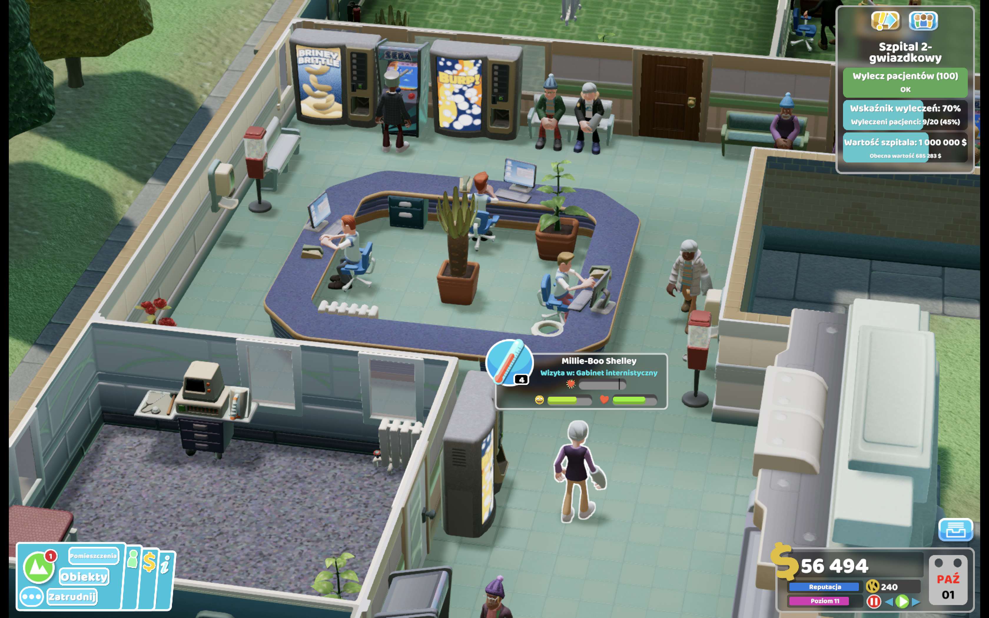 Two Point Hospital: po dekadach znowu jakiś fajny tycoon na komputery!