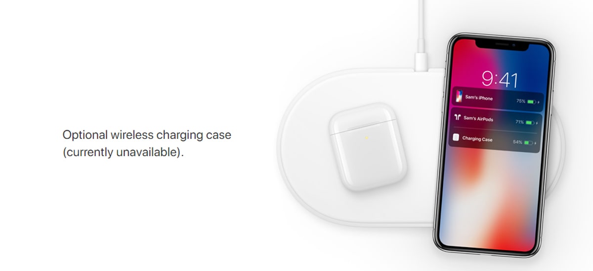 Airpower ładowanie iphone'a